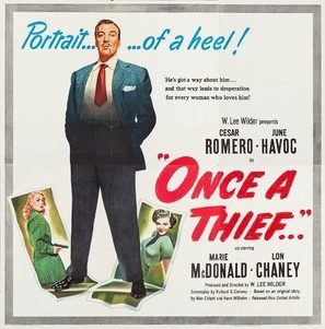Once a Thief Poster with Hanger