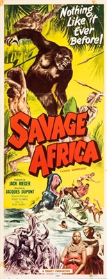 Savage Africa poster