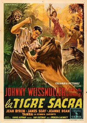 Voodoo Tiger Canvas Poster