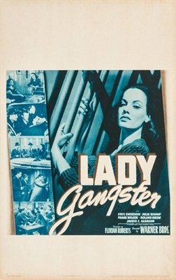 Lady Gangster Metal Framed Poster