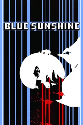 Blue Sunshine Wooden Framed Poster
