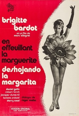 En effeuillant la marguerite Poster with Hanger
