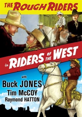 Riders of the West Canvas Poster