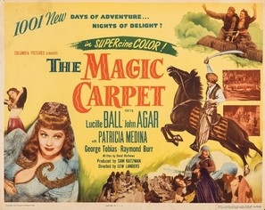 The Magic Carpet Wooden Framed Poster