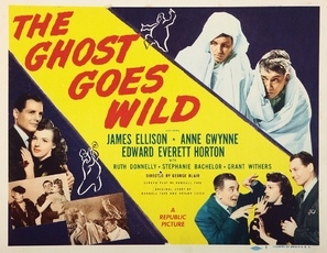 The Ghost Goes Wild Metal Framed Poster