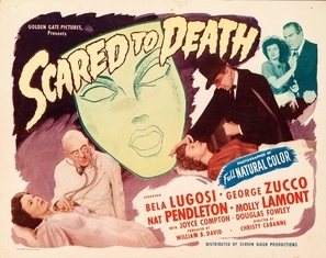 Scared to Death Poster with Hanger