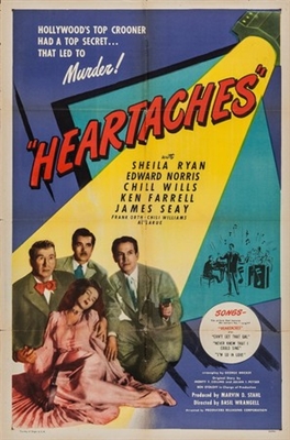 Heartaches Poster with Hanger