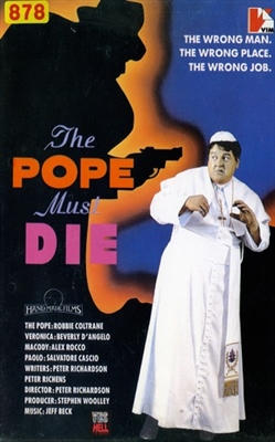 The Pope Must Die pillow