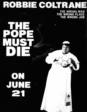 The Pope Must Die Wood Print