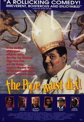 The Pope Must Die Wooden Framed Poster