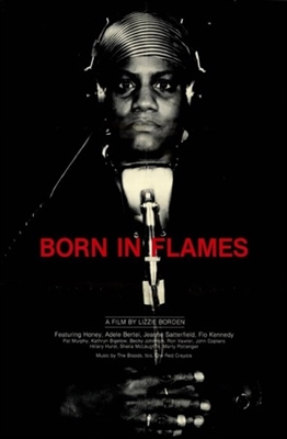 Born in Flames Wooden Framed Poster