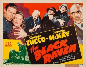 The Black Raven Poster with Hanger