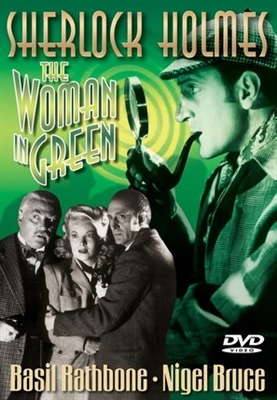 The Woman in Green Metal Framed Poster