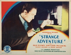 A Strange Adventure Poster with Hanger