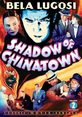 Shadow of Chinatown Wooden Framed Poster