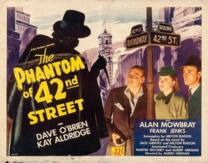 The Phantom of 42nd Street tote bag #
