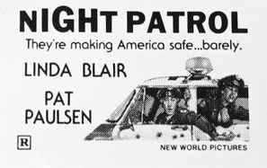 Night Patrol Poster with Hanger