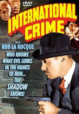 International Crime Poster with Hanger