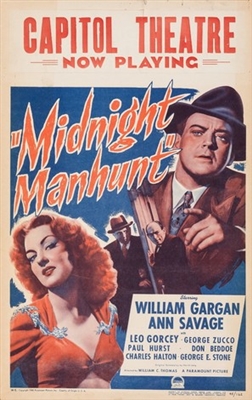 Midnight Manhunt mouse pad