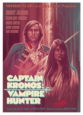 Captain Kronos - Vampire Hunter Poster with Hanger