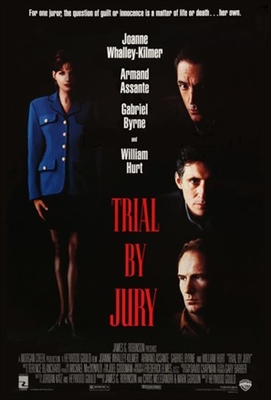 Trial by Jury Wooden Framed Poster