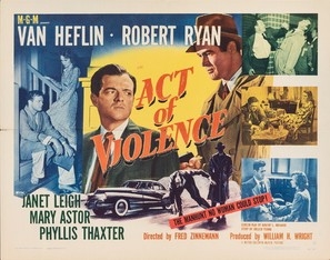 Act of Violence Wooden Framed Poster
