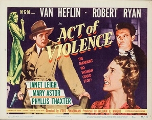 Act of Violence Poster with Hanger