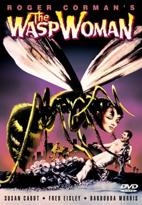 The Wasp Woman pillow