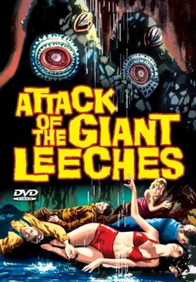 Attack of the Giant Leeches Canvas Poster