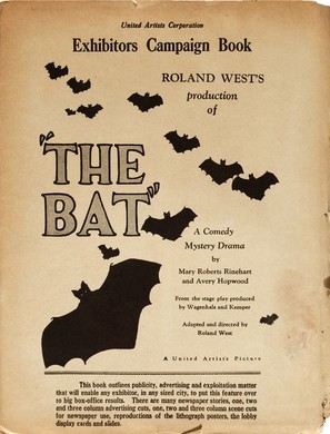 The Bat Poster with Hanger