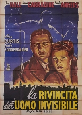 The Invisible Man's R... Canvas Poster