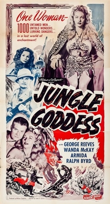 Jungle Goddess Metal Framed Poster