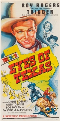 Eyes of Texas Metal Framed Poster