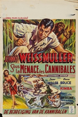 Cannibal Attack Canvas Poster
