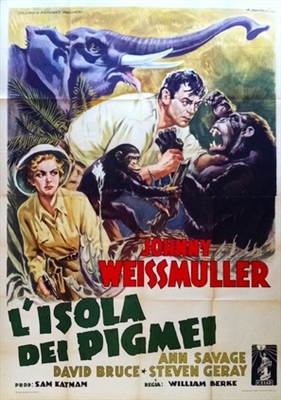 Jungle Jim in Pygmy Island Canvas Poster