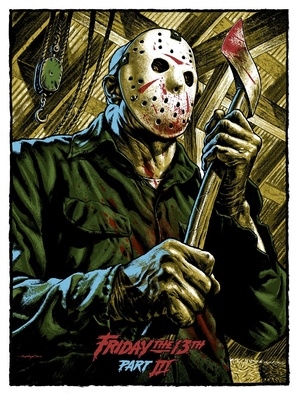 Friday the 13th Part III Stickers 1895038
