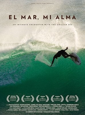 El Mar, Mi Alma Poster with Hanger