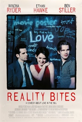 Reality Bites Poster with Hanger