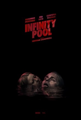 Infinity Pool Metal Framed Poster