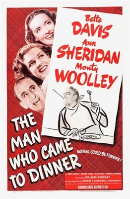 The Man Who Came to Dinner Poster with Hanger