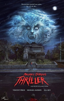 Thriller Canvas Poster