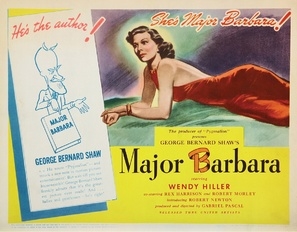 Major Barbara Wooden Framed Poster