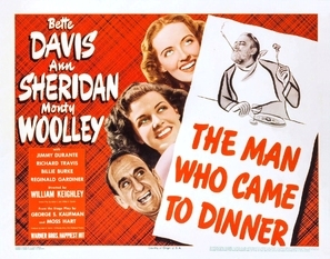 The Man Who Came to Dinner Poster with Hanger
