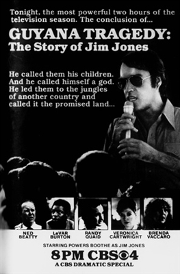 Guyana Tragedy: The Story of Jim Jones Poster with Hanger