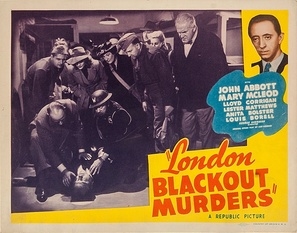 London Blackout Murders mouse pad
