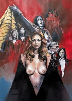 Le frisson des vampires Canvas Poster