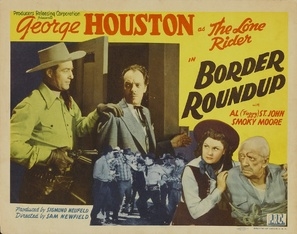 Border Roundup Metal Framed Poster