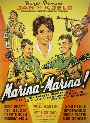 Marina Wooden Framed Poster