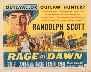 Rage at Dawn Poster with Hanger