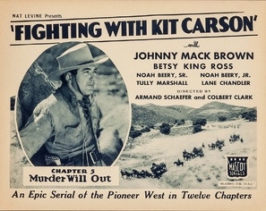 Fighting with Kit Carson poster